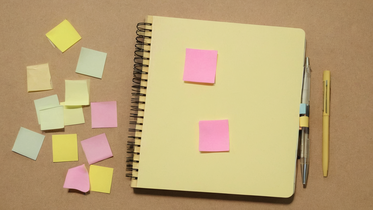 Keep AI use log with blank notebook