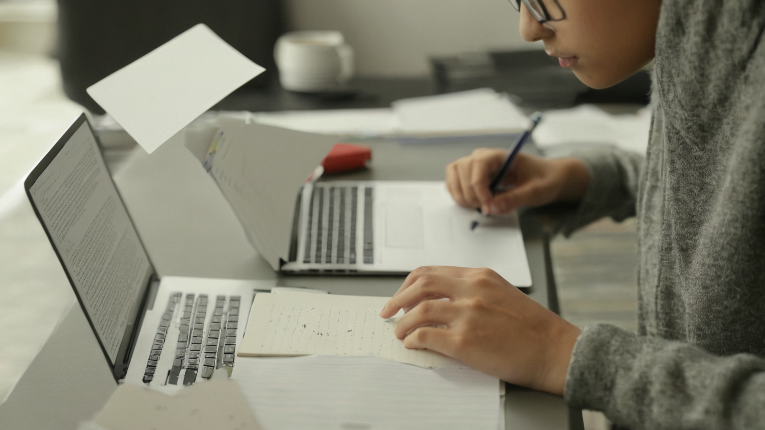 Comparing AI notes with textbook