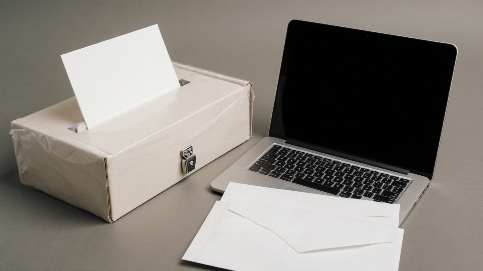 Secure portal submission with a minimal, labeled document package