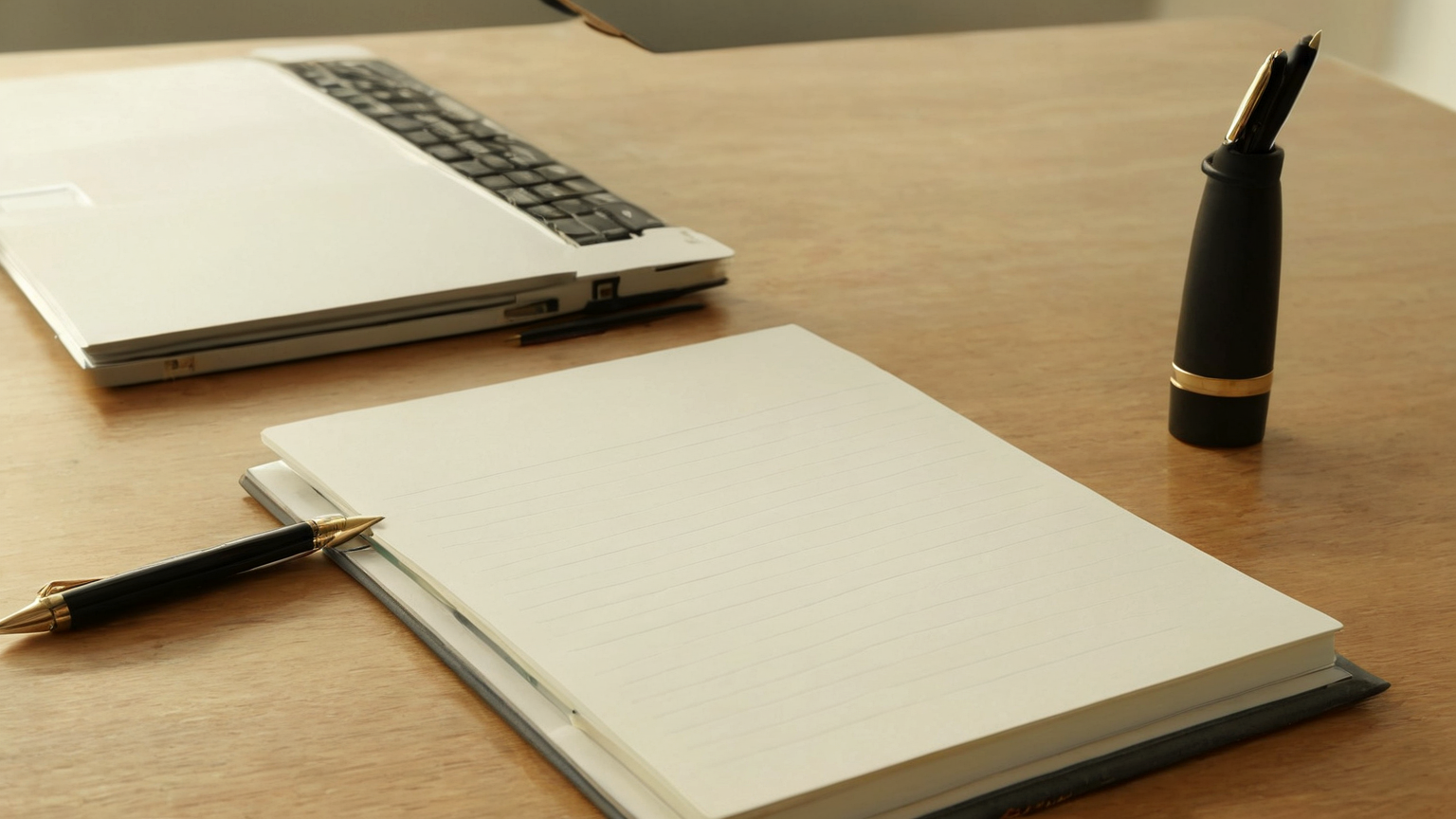 Final review checklist with blank cards