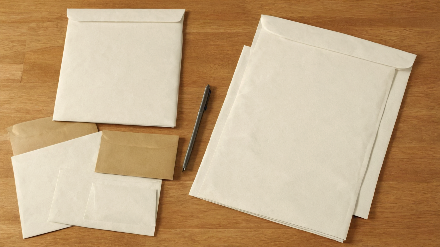 Document checklist with blank labels